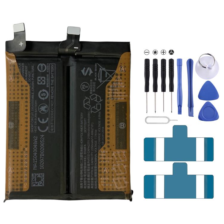 Batteria di ricambio 2250mAh BS08FA Li-Polymer per Xiaomi Black Shark 4 / 4 Pro Batteria di ricambio 2250mAh BS08FA Li-Polymer per Xiaomi Black Shark 4 / 4 Pro
